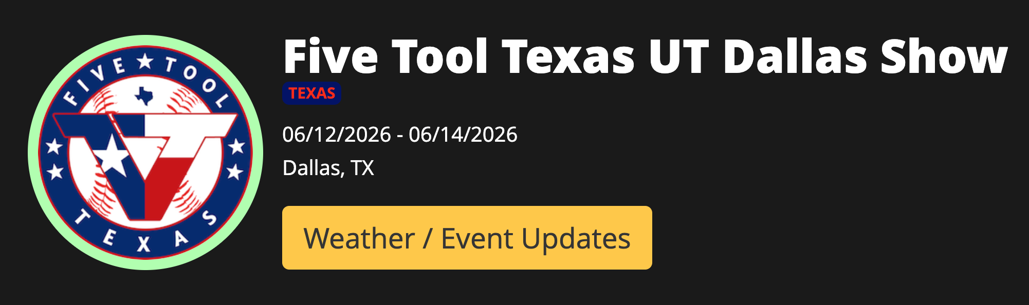 VTool Dallas Tournament