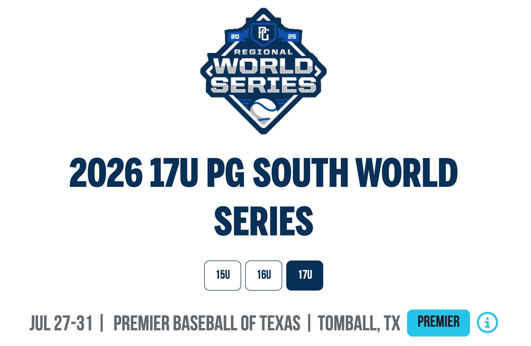 Perfect Game 17U South World Series